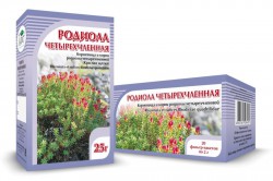 Родиола четырехчленная (красная щетка), сырье 25 г 1 шт корни и корневища