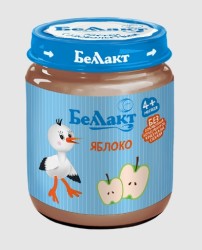 Пюре Беллакт яблоко с 6 мес. 100 г